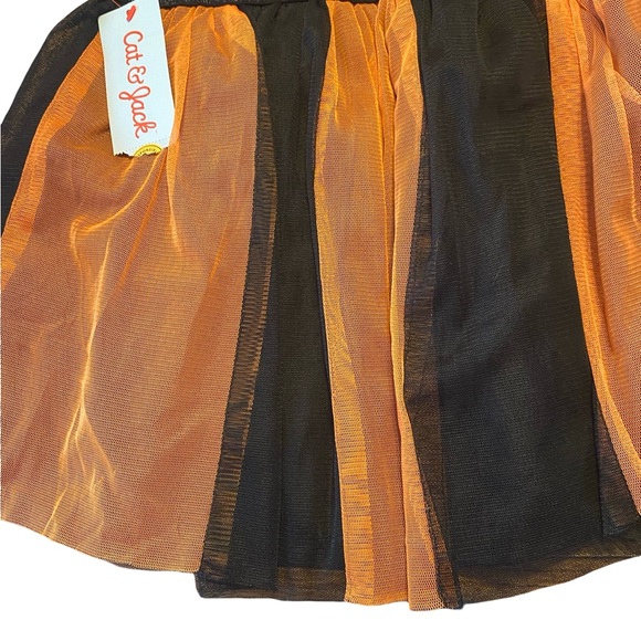 Cat & Jack Other - Cat & Jack Black and Orange Tulle Skirt